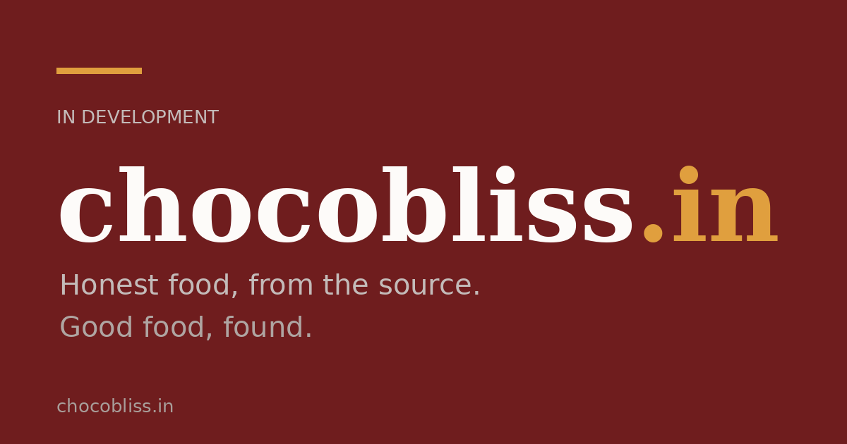 Link preview image for chocobliss.in